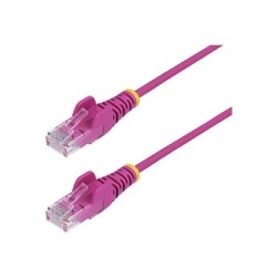 Startech 25CM Pink Slim CAT6 Cable/Snagless RJ45 UTP Patch Cable