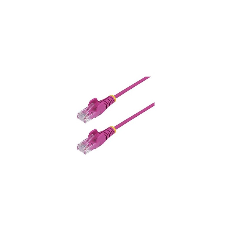 Startech 25CM Pink Slim CAT6 Cable/Snagless RJ45 UTP Patch Cable