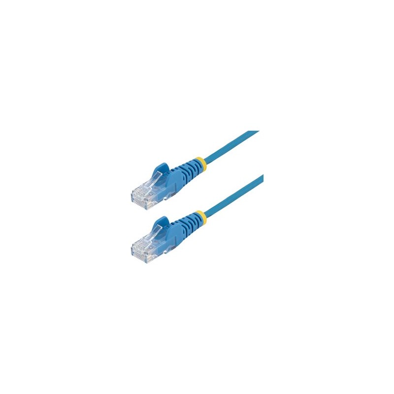 Startech 25CM Blue Slim CAT6 Cable/Snagless RJ45 UTP Patch Cable