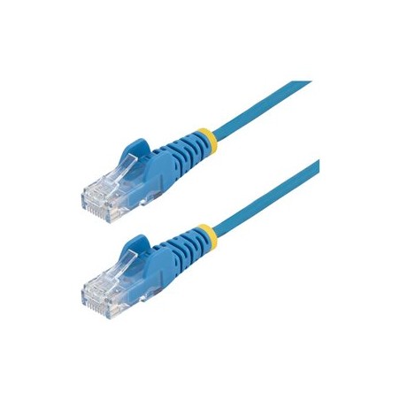 Startech 25CM Blue Slim CAT6 Cable/Snagless RJ45 UTP Patch Cable