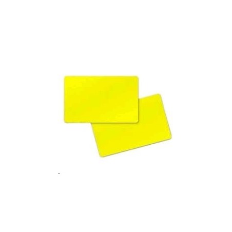 Premier (PVC) Yelow Cards,Card, 30 mil,500ks