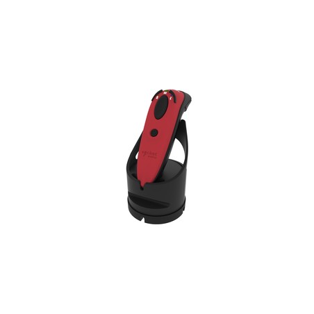 Socket Mobile Durascan D720 Linear Barcode+QR/Code Reader Red + Charging Dock