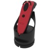 Socket Mobile Durascan D720 Linear Barcode+QR/Code Reader Red + Charging Dock