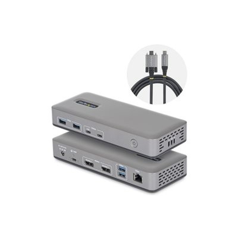 Startech USB-C Dock 2X DP 100W PD/.