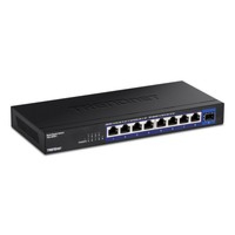 TRENDnet 9-Port 2.5G Unmanaged Switch/W. 10 G SFP+ Port