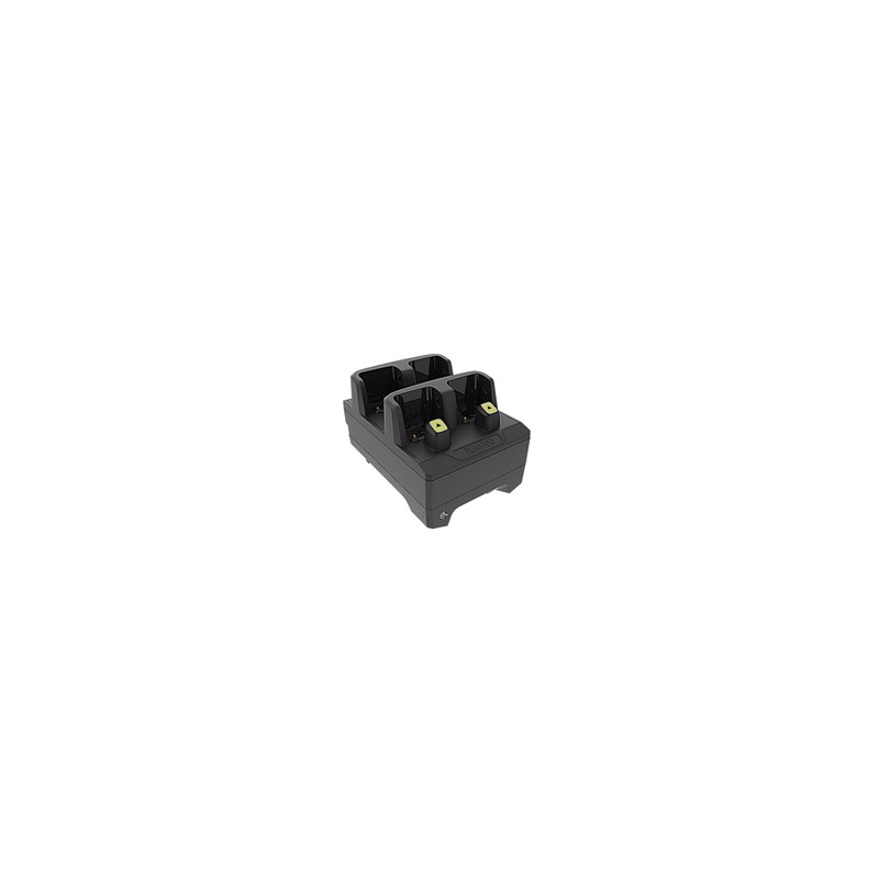 RS6100 4-Slot Ring Scanner Charger, . Requires PWR-BGA12V50W0WW, CBL-DC-388A1-01 and AC line cord, sold separately.