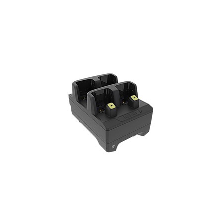 RS6100 4-Slot Ring Scanner Charger, . Requires PWR-BGA12V50W0WW, CBL-DC-388A1-01 and AC line cord, sold separately.