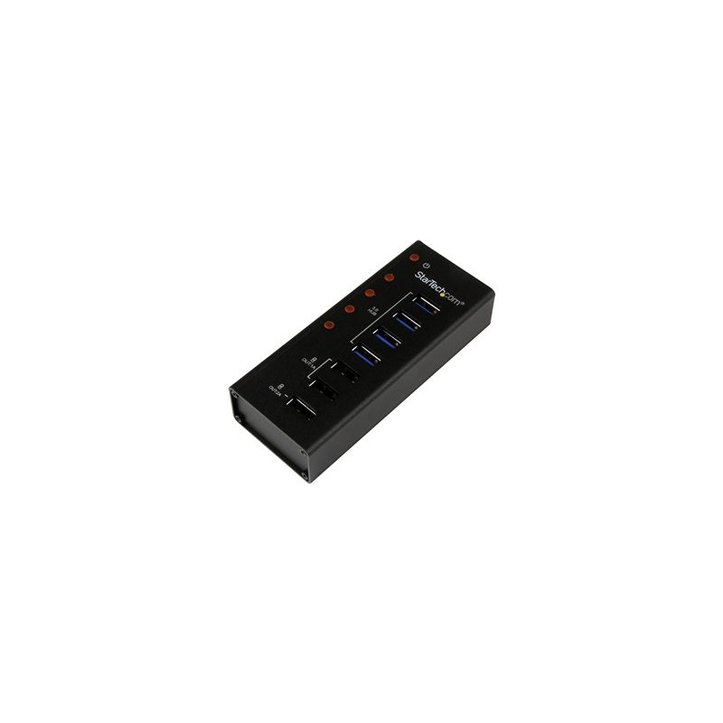 Startech 4PT USB3 Hub Plus 3 Charge Pts/.