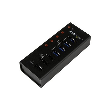 Startech 4PT USB3 Hub Plus 3 Charge Pts/.