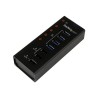 Startech 4PT USB3 Hub Plus 3 Charge Pts/.