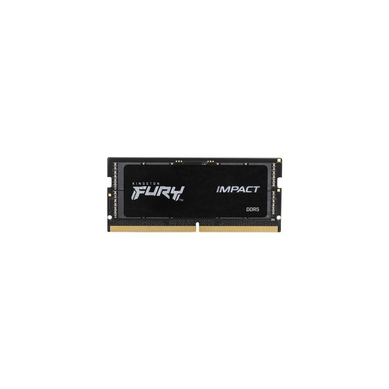 Kingston FURY Impact/SO-DIMM DDR5/16GB/4800MHz/CL38/2x8GB/Black