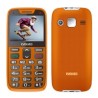 EVOLVEO EasyPhone XR, mobilní telefon pro seniory s nabíjecím stojánkem, oranžová