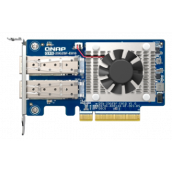 QNAP QXG-25G2SF-E810 - 2x 25GbE SFP28,PCIe Gen3 x8