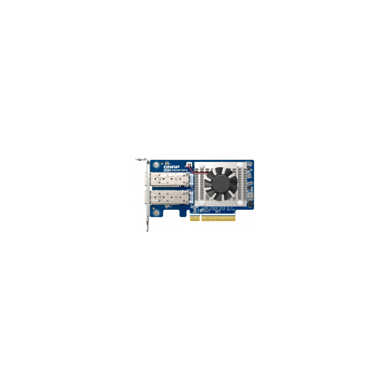 QNAP QXG-25G2SF-E810 - 2x 25GbE SFP28,PCIe Gen3 x8