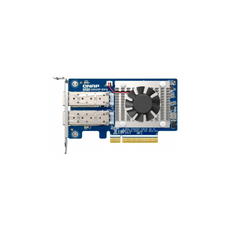 QNAP QXG-25G2SF-E810 - 2x 25GbE SFP28,PCIe Gen3 x8
