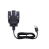 USB Cap Charger 1-Slot (USB-C cable inc.)