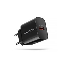 AXAGON ACU-QC18, nabíječka do sítě 18W, 1x port USB-A, QC3.0/AFC/Apple, černá