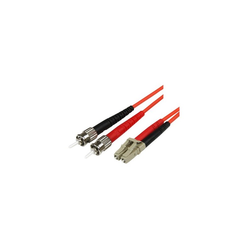 1M MM FIBER PATCH CABLE LC ST/.
