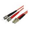1M MM FIBER PATCH CABLE LC ST/.