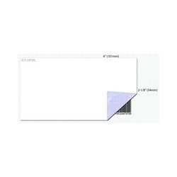 SLP-OPSRL BLUE OPAQUE LABEL/54X101MM 220 LAB/ROLL 1 ROLL/BOX