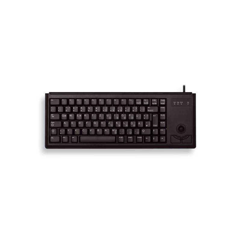CHERRY G84-4400 TRACKBALL/KEYBOARD PS/2 BLACK