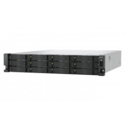 QNAP TS-h1277AXU-RP-R5-16G (Ryzen Pro 5,1GHz, ZFS, 16GB DDR5 RAM, 12x SATA, 2x 2,5GbE, 2x 10GbE)