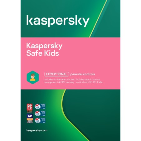ESD Kaspersky Safe Kids 1 uživatel 1 rok