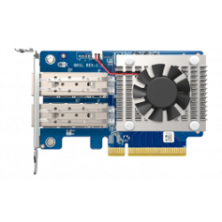 QNAP QXG-10G2SF-NXE - 2x 10GbE SFP+, low-profile, PCIe Gen3 x8