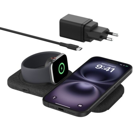Belkin Boostcharge Pro 2-IN-1 Magnetis/Ladestation Mit QI2 Fur Unterwqe