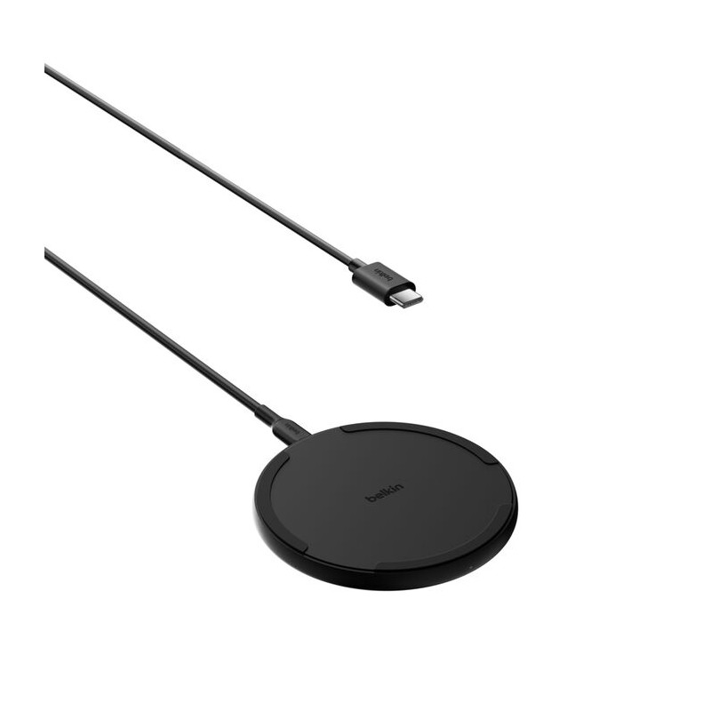 Belkin Boostcharge 15 W Kabelloses/Ladpad Ohne Netzteil Schwarz