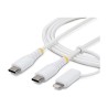 Startech 2M USB-C Cable With Lightning/.