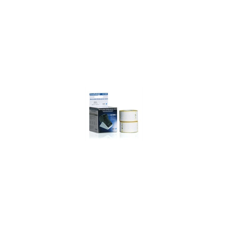 Seiko Instruments SLP-RMRL White Label Removable/28X51MM 220 LAB/Roll