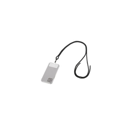 Mobilis Universal Removable Smartphone/Lanyard 75 CM - Black - Soft Bag