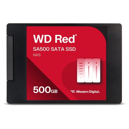 QNAP WD, SSD, Red SA500, SATA III, 2.5-inch, 0.5TB, WDS500G1R0A
