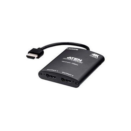 ATEN 2 port HDMI 2.0 splitter 1-2 True 4K@60Hz,HDR