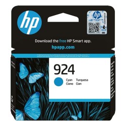 HP 924 Cyan Original Ink Cartridge (400 pages)