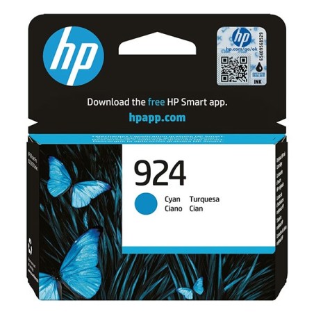 HP 924 Cyan Original Ink Cartridge (400 pages)