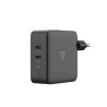 65W USB-C PD GAN AC CHARGER/2 X USB-C PORTS INTL PLUGS