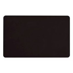 Zebra Card,Food SAFE PVC,30 Mil,Black/Black,Glossy (500 Box)
