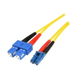 10M LC TO SC FIBER PATCH CABLE/.