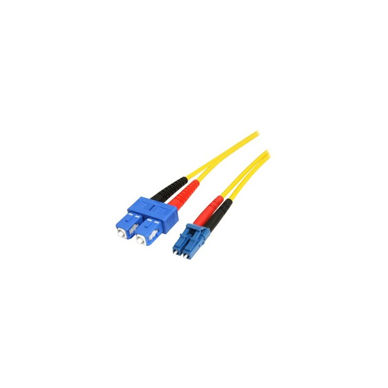 10M LC TO SC FIBER PATCH CABLE/.