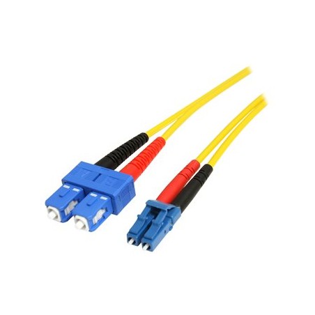 10M LC TO SC FIBER PATCH CABLE/.