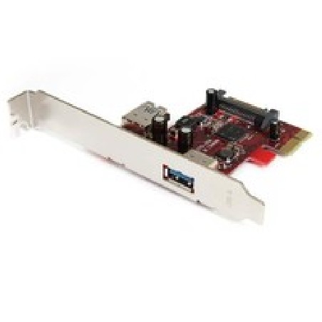 Startech PCIe USB 3 Card 1 Int + 1 Ext/.