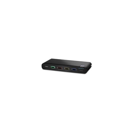 Linksys 4P Sngl Head DP/HDMI TO DP/HDMI/Video Secure DT KVM Switch PP4.0