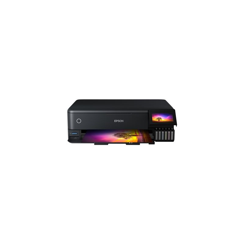 Epson EcoTank ET-8550 - Multifunkční tiskárna - barva - tryskový - plnitelný - A3 (média) - až 16 stran/min. (tisk) - USB, LAN