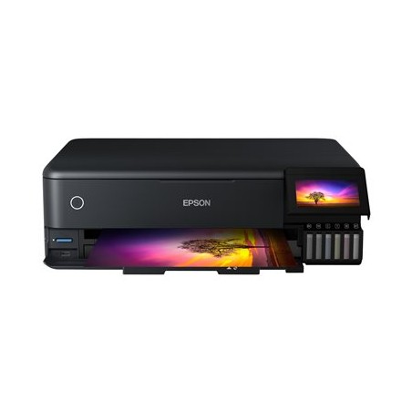 Epson EcoTank ET-8550 - Multifunkční tiskárna - barva - tryskový - plnitelný - A3 (média) - až 16 stran/min. (tisk) - USB, LAN