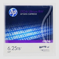 HP LTO-6 Ultrium 6.25TB MP RW Data Cartridge C7976A (1x LTO6 Ultrium 6.25TB MPRWDataCartridge)