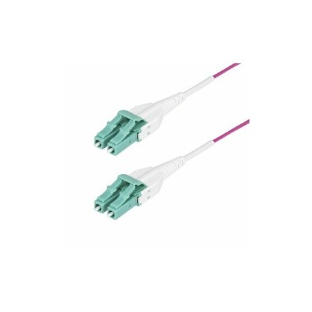 1M OM4 MULTIMODE FIBER CABLE/UNIBOOT/OFNR RISER/100G - 50/125