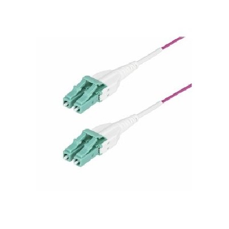 Startech 15M OM4 Multimode Fiber Cable/Uniboot/OFNR Riser/100G - 50/125