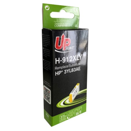 UPrint kompatibilní ink s 3YL83AE, HP 912XL, yellow, 825str.